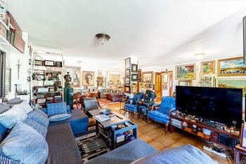 Salón de la casa familiar