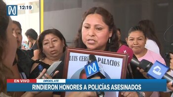 Familiar de policía fallecido en el VRAEM pide trasladar los restos de su hermano a Huancayo
