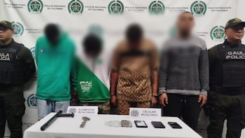 Capturan 4 presuntos secuestradores en