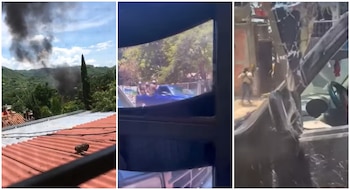 El enfrentamiento en Tuzantla, Michoacán,