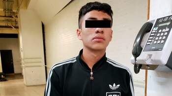 El criminal, identificado como Kevin