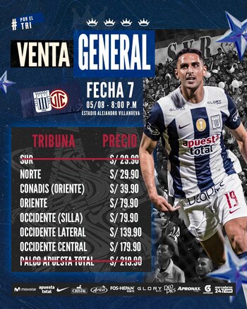 Precios de entradas para el