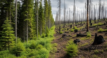 Factores como los incendios forestales