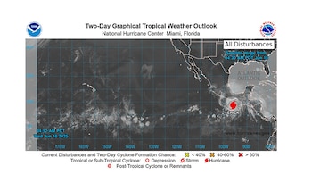 El sistema avanza lentamente con