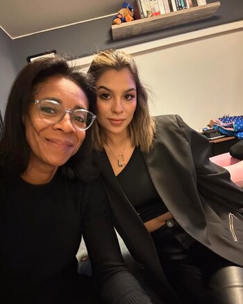 Leyla Chihuán y su novia