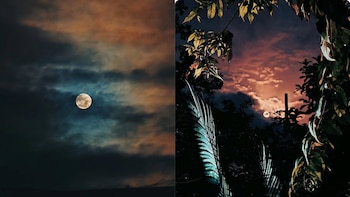 Así se vio el eclipse