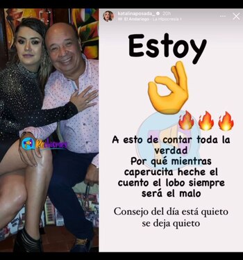 Katalina Posada se refirió al