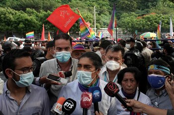 Yaku Pérez (REUTERS/Maria Fernanda Landin)