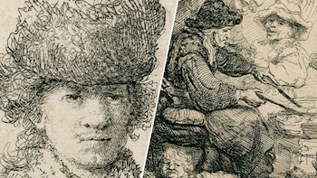 Obras inéditas de Rembrandt aparecen