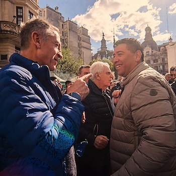 La CGT en la marcha de San Cayetano