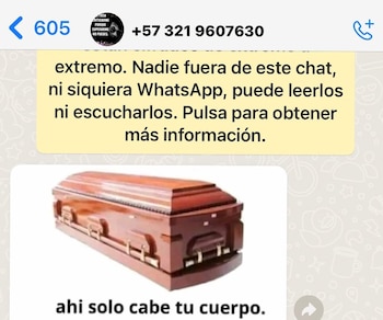 El tipo de amenazas que