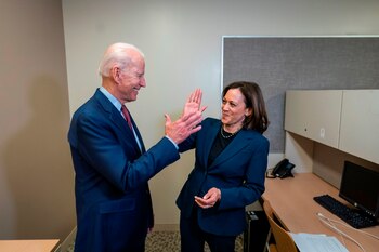 La llegada de Kamala Harris