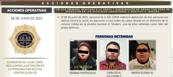 SSC realizó operativo en call
