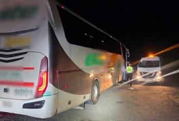 Los migrantes viajaban de manera