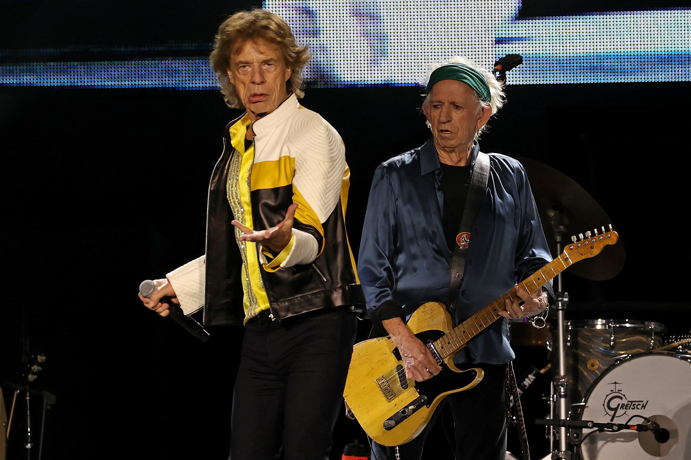 Richards y Jagger se reencontraron en un tren tras haber compartido la escuela primaria y perder el contacto durante años (REUTERS)