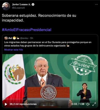 Javier Lozano AMLO
