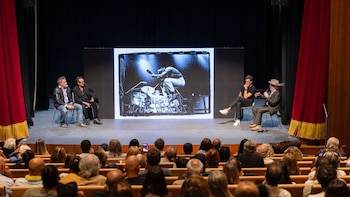 La presentación de la charla