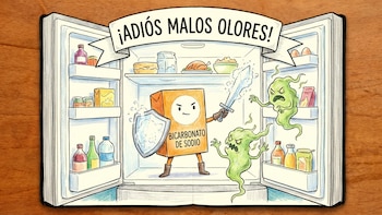 ¿Cómo usar bicarbonato para mantener tu refrigerador sin malos olores?