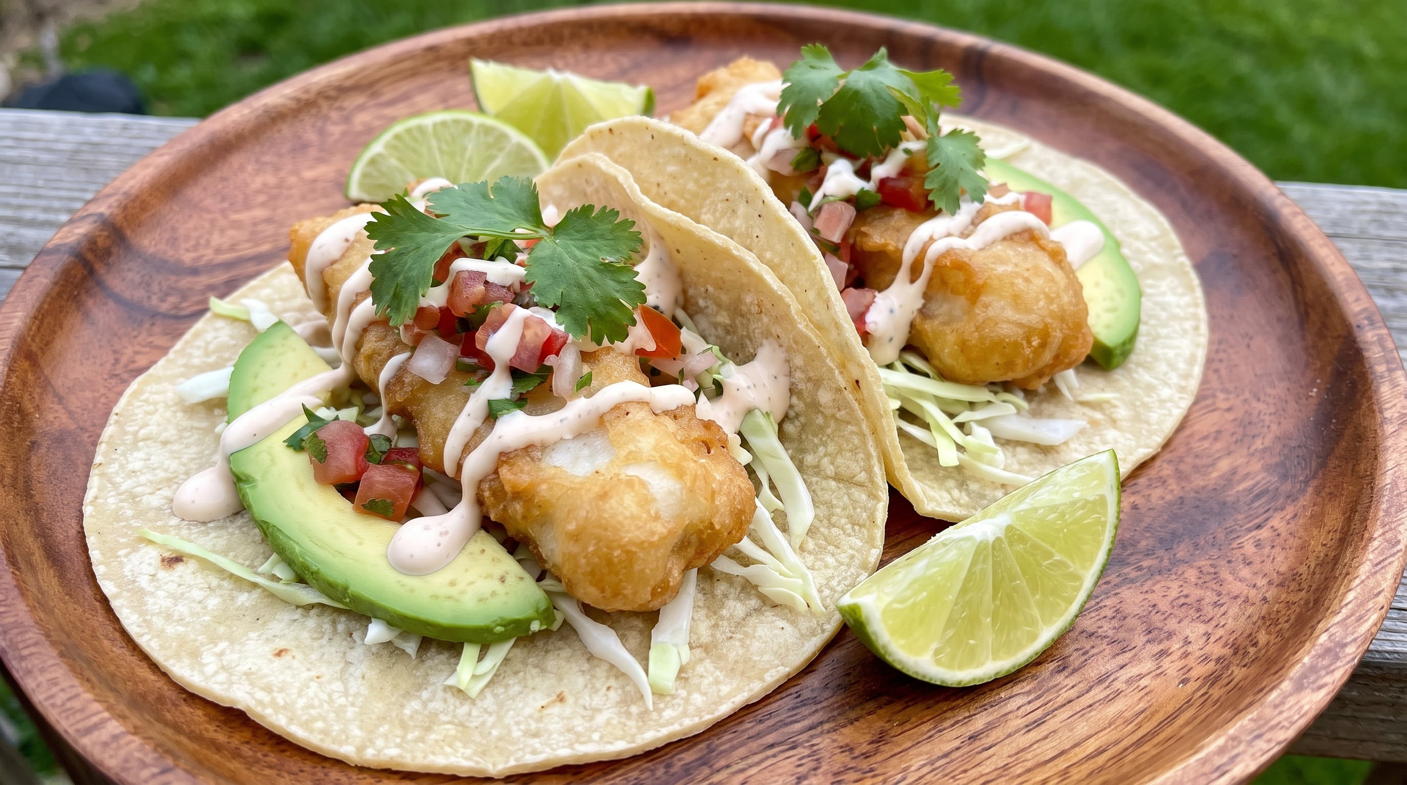 Receta de tacos de pescado y palta, rápida y fácil