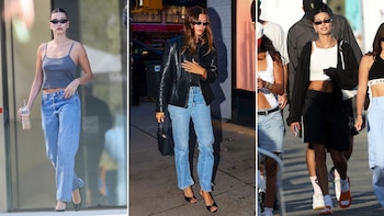 El street style de Hailey