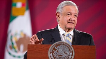 El presidente Andrés Manuel López