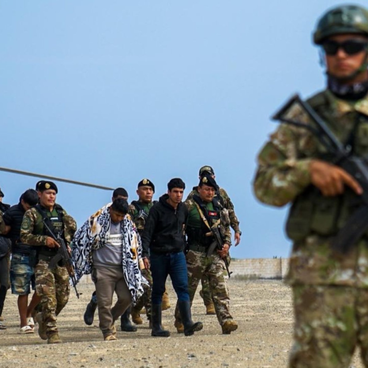 Operativo en Pataz: Comando Unificado incauta arsenal de guerra y detiene a 68 personas - Infobae