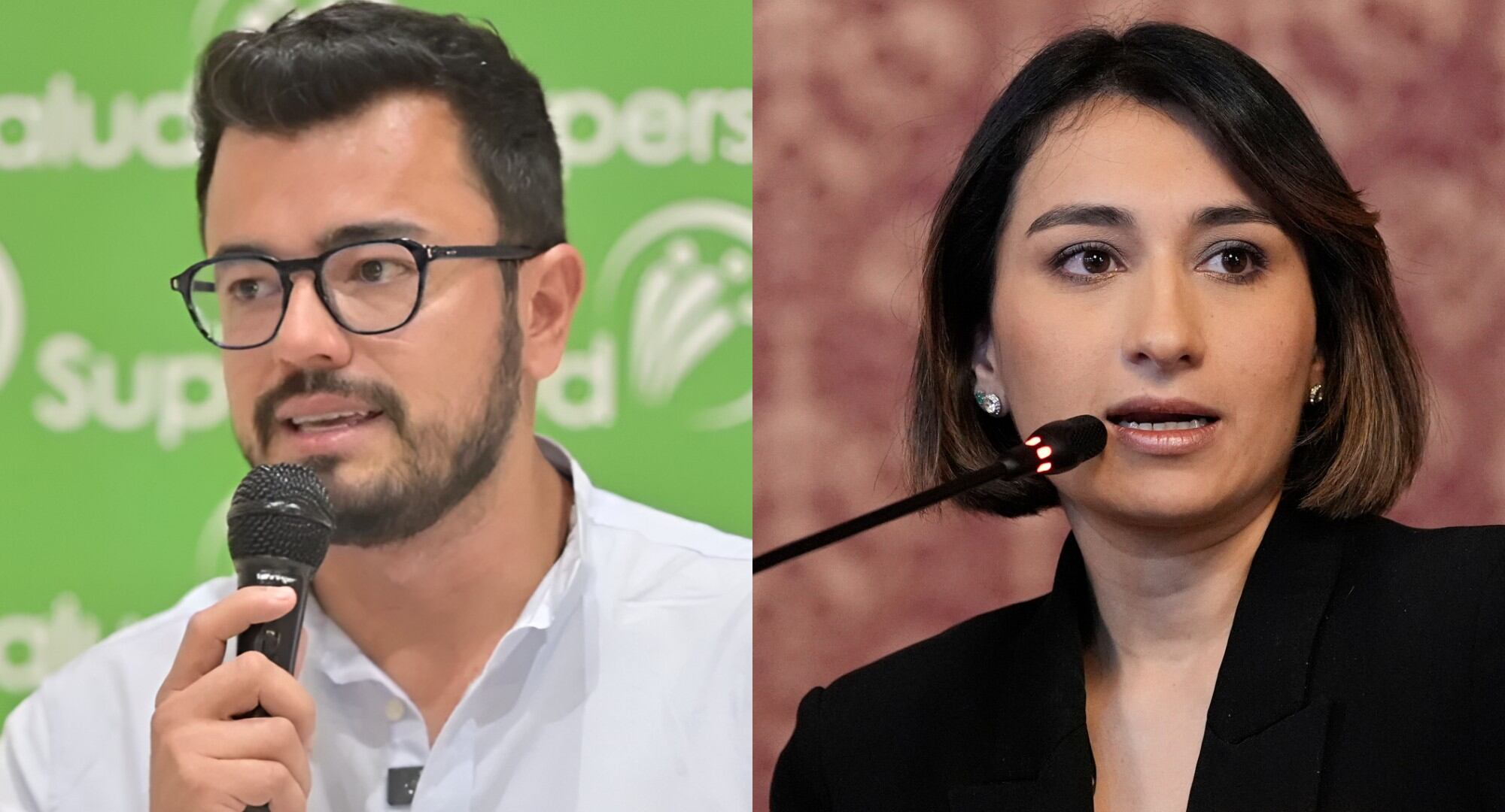 Luis Carlos Leal reveló cómo Laura Sarabia influyó en presunto saqueo al sistema de salud que denunció Petro - crédito Supersalud/Cancilleria