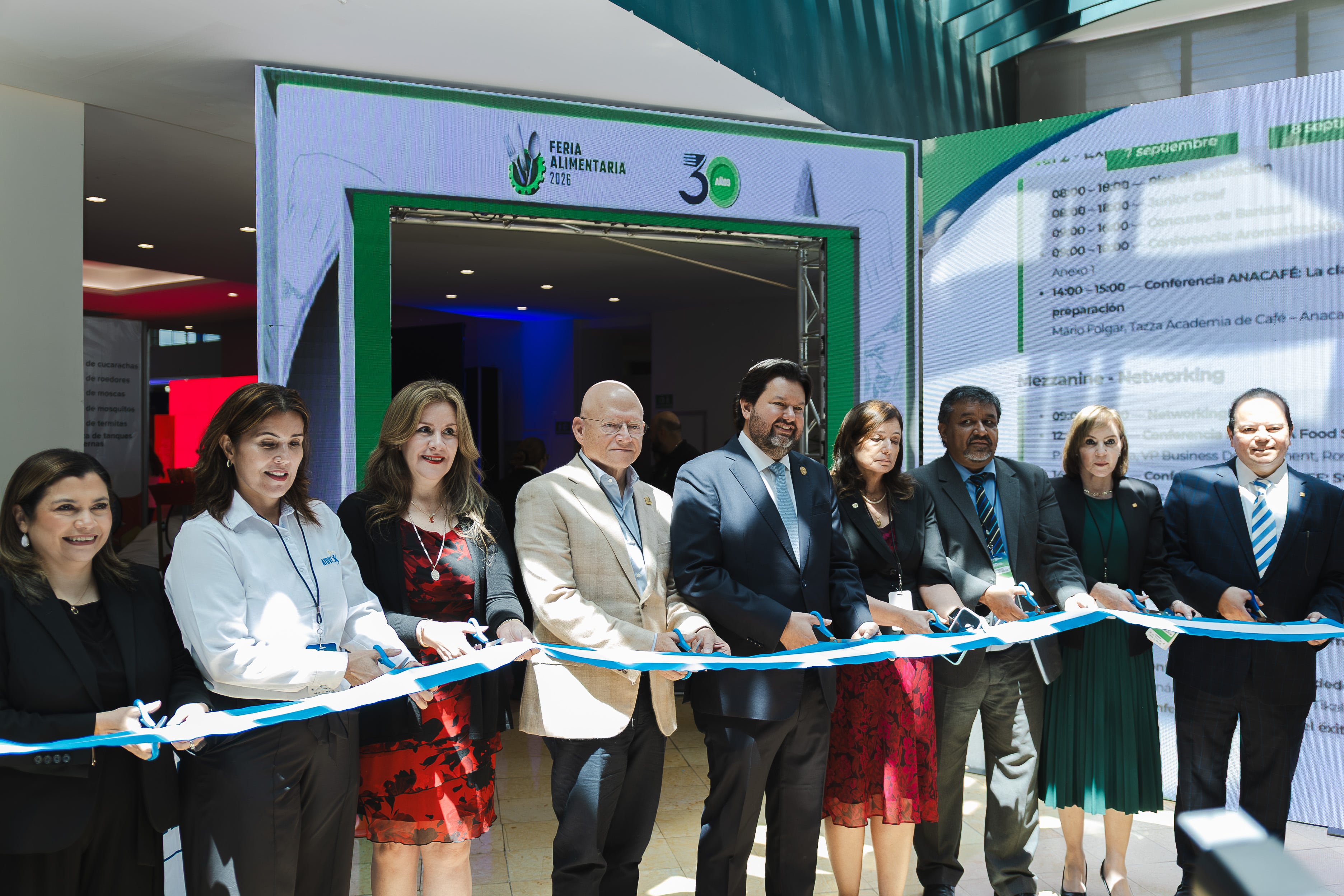La Feria Alimentaria 2026 reúne invitados de Argentina y Perú para ampliar el networking internacional y conectar a Guatemala con la gastronomía regional. (Cámara de Industria de Guatemala)