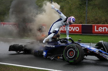 Logan Sargeant accidente F1