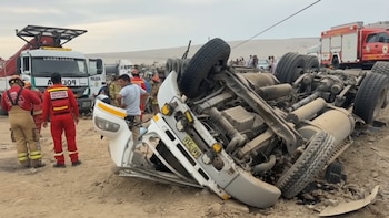 Tragedia en la Panamericana Norte: