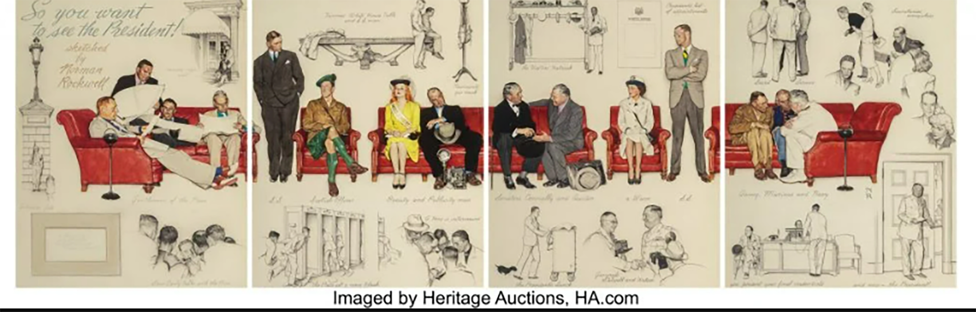 'So You Want to See The President!' (1943) será ofrecida por Heritage Auctions con una puja inicial de USD 2 millones