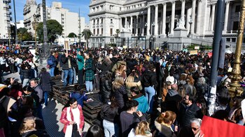 A pesar del frío, fue