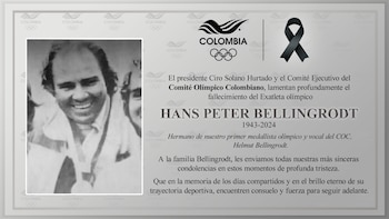 Fue el primer deportista colombiano