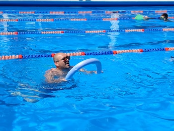 Los ejercicios en el agua