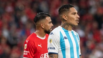 Paolo Guerrero registra tres goles con Racing Club.