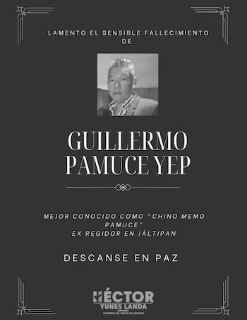 Imagen compartida por Héctor Yunes tras el crimen. Crédito: Redes Sociales