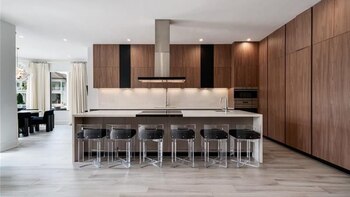 Una postal de la cocina