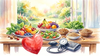 Dieta saludable: la clave para reducir la presión arterial y proteger el corazón