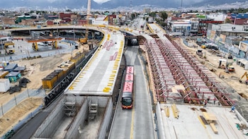 El nuevo puente de Venecia optimizará el flujo de TransMilenio y tráfico mixto entre Soacha y el centro de Bogotá - crédito IDU