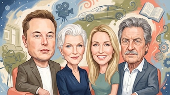 Detrás del imperio Musk: la vida desconocida de una familia singular