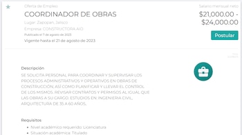 Los candidatos para el puesto