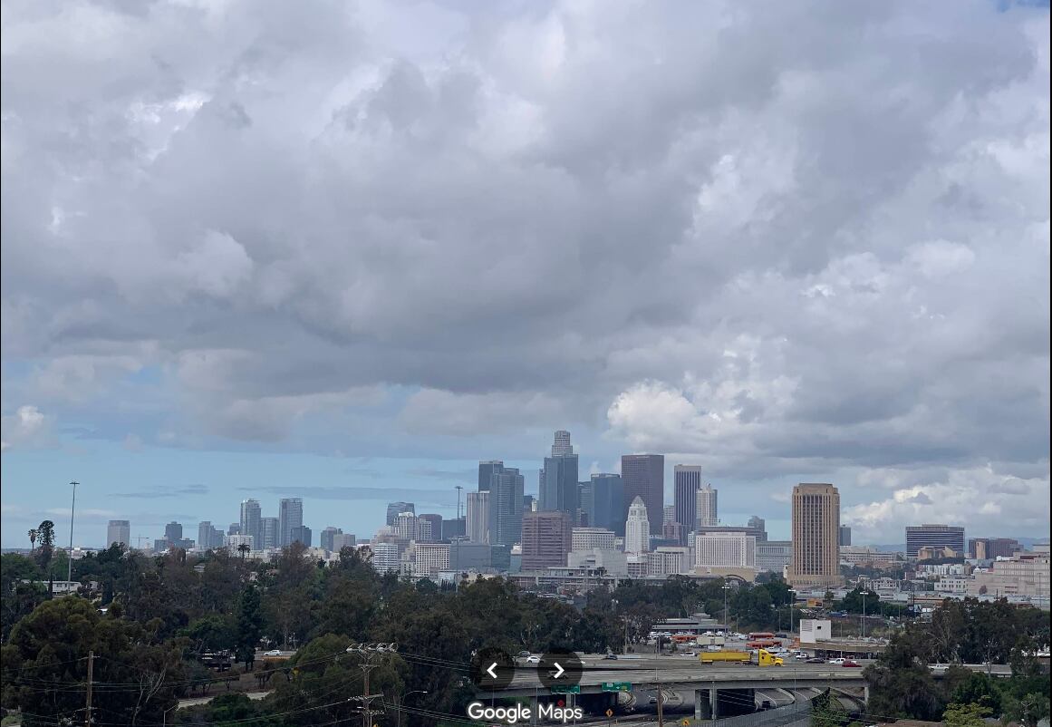 El proyecto avanzará en el Ayuntamiento de Los Ángeles y, si recibe apoyo, el Concejo Municipal enviará boletas a los propietarios para definir la creación del distrito (Captura Google Maps)