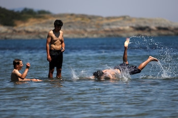 La playa de Willow en