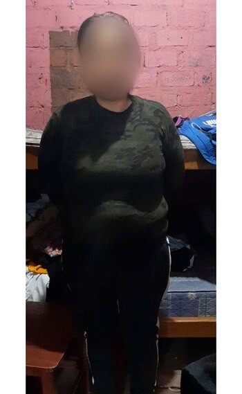 Su pareja también fue detenida