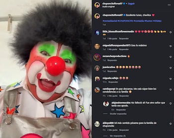 Chuponcito reaparece tras rumores de