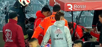 Momento de tensión en el