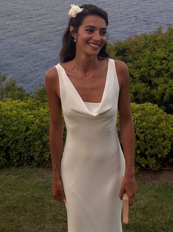 Rocío Crusset en su boda en Ibiza (INSTAGRAM).