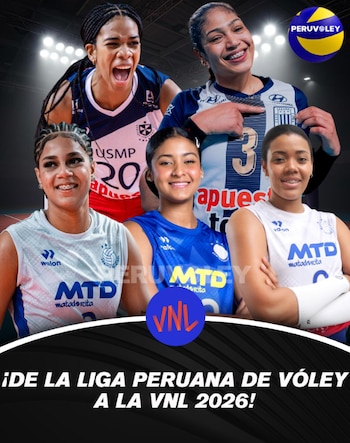 Cinco jugadoras fueron convocadas a la selección de República Dominicana. (Puro Vóley)