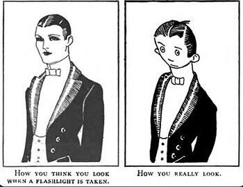 En 1921 una tira cómica