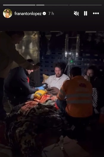 Fran Antón ha requerido atención